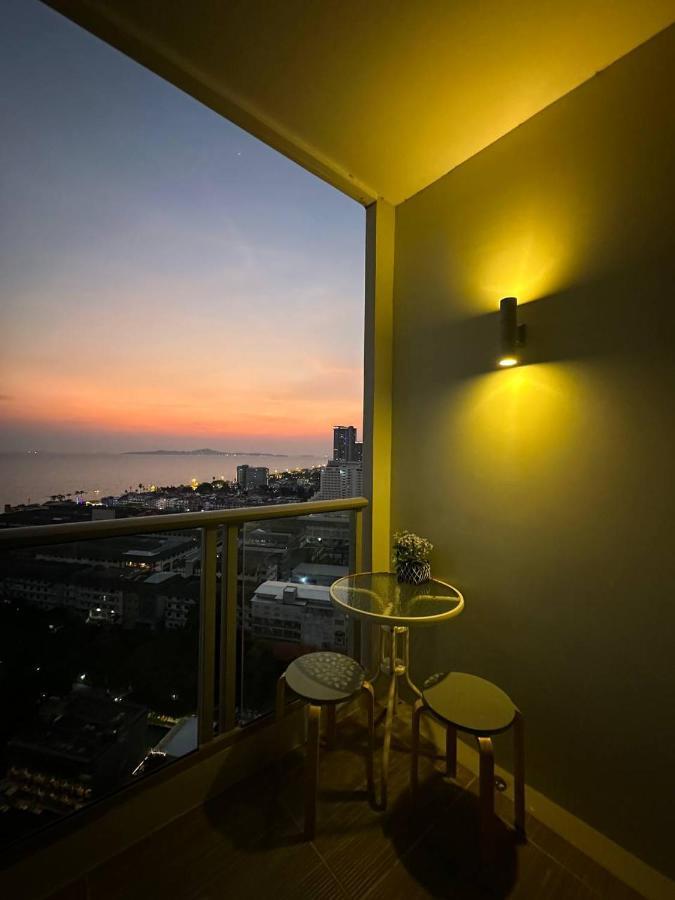 Ferienwohnung The Riviera Jomtien Studio Sea View High Floor Exterior foto