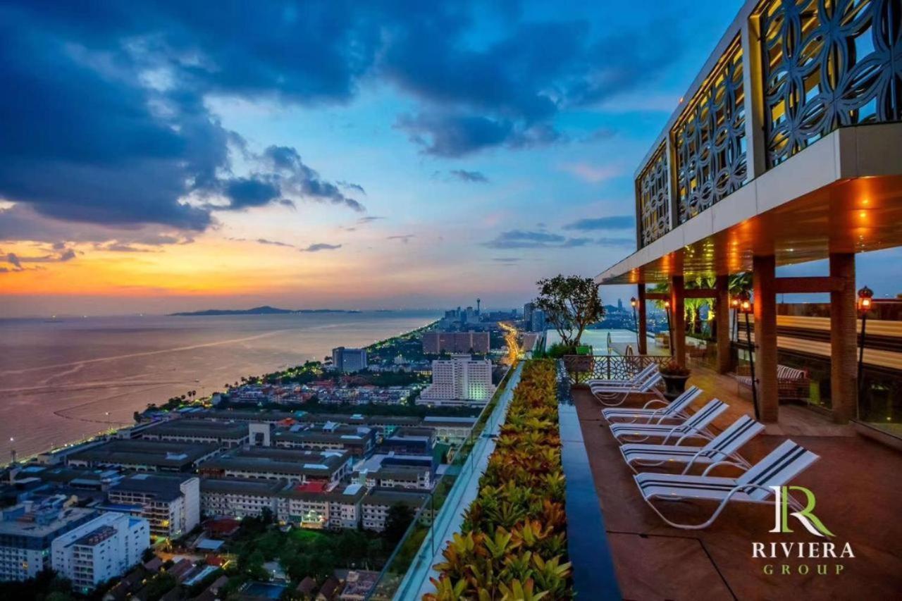 Ferienwohnung The Riviera Jomtien Studio Sea View High Floor Exterior foto