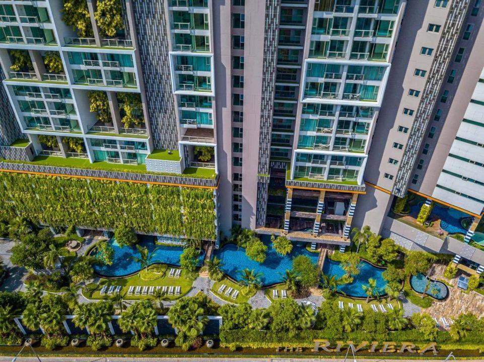 Ferienwohnung The Riviera Jomtien Studio Sea View High Floor Exterior foto